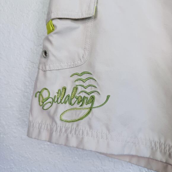 Billabong Y2K Board Shorts Womens 9 Rising Sun Swim Trunks Surf Sunshine Juniors - Picture 5 of 16